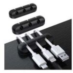 Lot de 3 pinces de rangement pour c�bles de bureau, organiseur de c�bles, gestion des c�bles, rangement ...