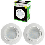 Lampesecoenergie ? lot de 3 spots encastrables orientables led gu10 ? 5w �quivalence 50w ? blanc neutre ...