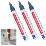 Lot de 3 stylos � jointoyer pour carrelage, gris clair, imperm�ables, pour jointoyer et r�parer, adapt�s ...