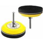 Lot de 3 tampons de pon�age auto - agrippants pour disques de pon�age avec tige de 6 mm pour perceuse ...