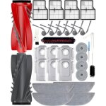 Lot de 30 accessoires pour aspirateur robot roborock saros 10 / g30 avec 2 brosses � rouleau, 6 brosses ...