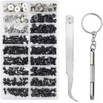 Lot de 355 vis pc assorties m2 m3 m2. 5 vis d'ordinateur