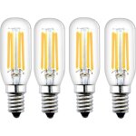 Lot de 4 ampoules led e14 non dimmables 4 w avec 400 lm, �quivalent � 40 w ampoule halog�ne, t26 ampoule ...