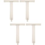 Lot de 4 attaches souples � clipser - ressort de suspension pour fixation de tablier - verrou attache ...