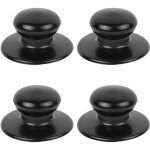 Lot de 4 boutons de couvercle de casserole, boutons de rechange universels pour couvercle de batterie ...