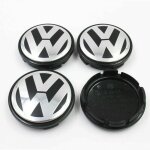 Lot de 4 cache - moyeux d'origine pour jantes aluminium, 70mm