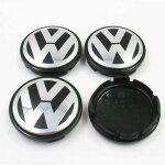 Lot de 4 cache - moyeux d'origine pour jantes aluminium, 76mm