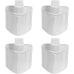 Lot de 4 cartouches anti - calcaire pour centrale vapeur tefal xd9070e0
