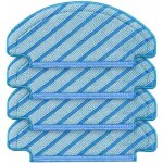 Lot de 4 chiffons de nettoyage de rechange compatibles avec les aspirateurs ecovacs ozmo t8 aivi