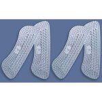 Lot de 4 coussinets de talon en gel pour homme et femme pour ajuster les chaussures l�ches et �viter ...