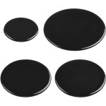 Lot de 4 couvercles de br�leur universels pour cuisini�re � gaz 55 mm, 75 mm, 100 mm, capuchons de br�leur ...