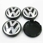 Lot de 4 enjoliveurs d'origine pour jantes en aluminium, 65 mm, adapt�s aux enjoliveurs volkswagen, enjoliveur ...