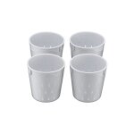 Lot de 4 faisselles (0, 25 l) pour fromag�re lagrange