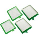 Lot de 4 filtres compatible avec aeg / electrolux ergospace, excellio aspirateur (filtre hepa, microfiltre) ...