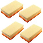 Vurahome - lot de 4 filtres pour aspirateur hilti vc 20 u vc 40 u um (lf 4) karcher nt25 nt35 nt45 filtre ...
