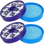 Lot de 4 filtre hepa pour aspirateur dyson dc19 dc20 dc21 dc29