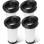 Lot de 4 filtres de rechange pour rowenta x - pert 3. 60 x - pert 160 rh72xxx rh6921wo rh6933wo rh6971wo ...