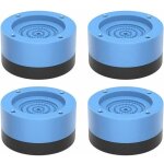 Lot de 4 patins antid�rapants anti - vibrations pour machine � laver, s�che - linge (bleu)