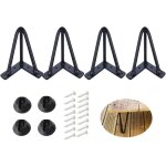 Petites ecrevisses - lot de 4 pieds de meubles en �pingle � cheveux 10cm pieds de table chaise pour diy ...