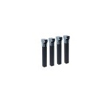Lot de 4 pieds sommier fixe 25cm 30x40mm 96411 micel