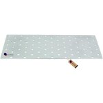 Lot de 4 plaque perfor�e d?assemblage plate acier galvanis� 100 x 300 mm ? connecteur plat patte de fixation ...