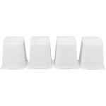 Lot de 4 rehausseurs de meubles de 15 cm (6 pouces) en forme de trap�ze et de l, antid�rapants, pour ...