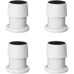 Lot de 4 rehausseurs r�glables antid�rapants pour meubles, 4, 1 � 6, 3 cm pour canap�, lit, table, chaise, ...