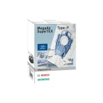Lot de 4 sacs + 1 microfiltre bosch siemens - bbz41fp type p bosch Lot de 4 sacs + 1 microfiltre bosch siemens - bbz41fp type p bosch
