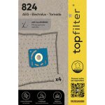 Lot de 4 sacs aspirateur pour electrolux et tornado topfilter premium