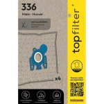 Lot de 4 sacs aspirateur miele et hoover topfilter premium