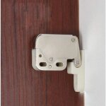 ?lot de 4? syst�me de pression automatique � ressort push - in touch lock mini tip latch serrure de s�curit� ...