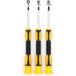 Lot de 4 tournevis torx t6 t8 t10 pour xbox one, xbox 360, ps3, ps4 avec embout magn�tique et poign�e ...