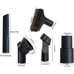 Lot de 5 accessoires pour aspirateur - 32 mm - brosse de nettoyage - embout suceur plat avec adaptateur ...