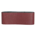 Lot de 5 bandes abrasives bois mtal (100 x 610 mm ) pour ponceuse  bande makita 9401, 9403, 9404