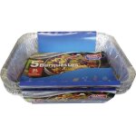 Barquette aluminium 5 x 2 l