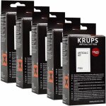 Lot de 5 bo�tes de d�tartrants pour machine � caf� krups