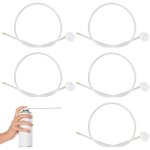 Lot de 5 buses d'a�rosol, 60 cm, buse d'a�rosol, tuyau de pulv�risation pour bombes de pulv�risation ...