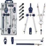 Lot de 5 compas de g�om�trie en acier inoxydable - outil de dessin - boussole de g�om�trie pour enfants ...