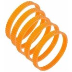 Lot de 5 courroies d'entra�nement orange 1900b 9, 6 mm pour rabot �lectrique