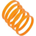 Lot de 5 courroies d'entra�nement de rabot �lectrique orange 1900b de 9, 6 mm