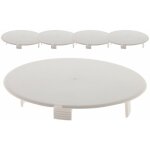 Lot de 5 couvercles pour plafonnier 125 boites 85mm