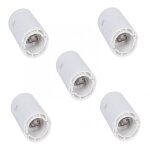 Lot de 5 douilles électriques automatique b22 polyamide, blanc - debflex Lot de 5 douilles électriques automatique b22 polyamide, blanc - debflex