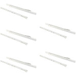 Emuca - lot de 5 jeux de coulisses pour tiroirs t30, drop lock, longueur 300mm, ouverture partielle, ...