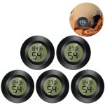 Lot de 5 mini thermom�tres hygrom�tres lcd num�riques, capteur d'humidit� et temp�rature, - 50 � + 70 ...