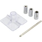 Lot de 5 mini trou de poche gabarit 6 / 8 / 10mm guide de forage adaptateur d'entra�nement compatible ...