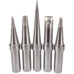 Lot de 5 pointes de fer � souder de rechange pratiques sans plomb eta etb etd ets ett pour weller wesd51 ...