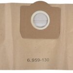 Lot de 5 sacs aspirateur pour karcher 6. 959 - 130. 0, sacs en papier filtre pour karch - ymyny