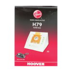 Lot de 5 sacs en papier h79 pour aspirateur hoover 35601745