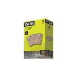 Lot de 5 sacs poussière - 20 l - rakwdv05 - ryobi Lot de 5 sacs poussière - 20 l - rakwdv05 - ryobi