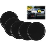 Lot de 5 tapis antid�rapants pour tableau de bord de voiture, lavables et antid�rapants, pour t�l�phone ...